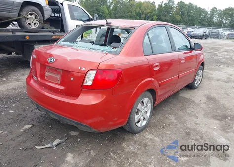 2010 Kia Rio Lx z USA, uszkodzony, nr VIN KNADH4A35A6665417